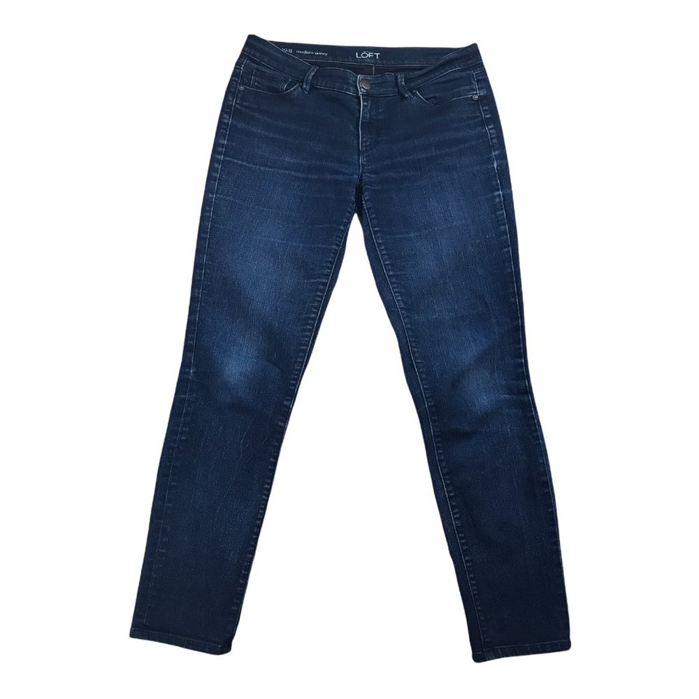 Ann Taylor Loft Womens Modern Skinny Jeans Size 8